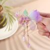 Fairy Tale Flower Hair Clip: Vintage Tassel Accessory for Women and Girls