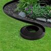 Plastic Landscape Edging Barrier Durability Flexible Garden Edging For Gardens And Lawns Sun Resistant