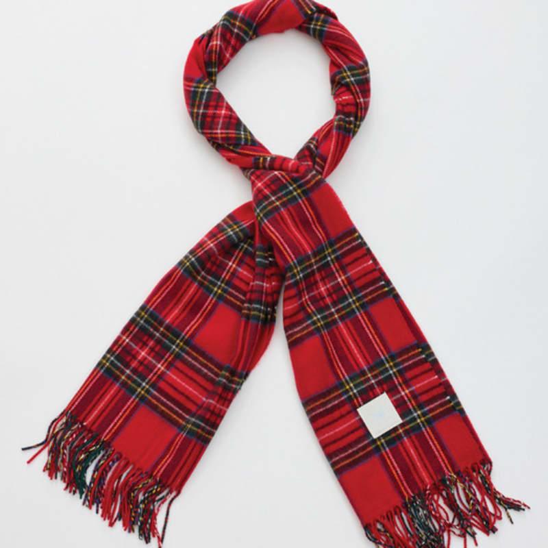 RIANDCO Basic Check Knit Muffler - 8 Colors