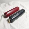 Portable Stationery Box Solid Color Pen Bag Trendy Pencil Case  School Office Use