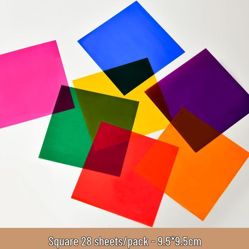 Colorful Light & Shadow Ring: Creative DIY Butterfly Wings with Transparent Cellophane for Kindergarten Art