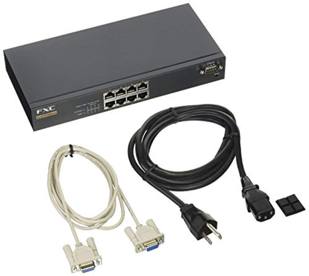 

FXC Gigabit fanless switching hub ES1008VL3 warranty 8-port [Manufacturer s included]