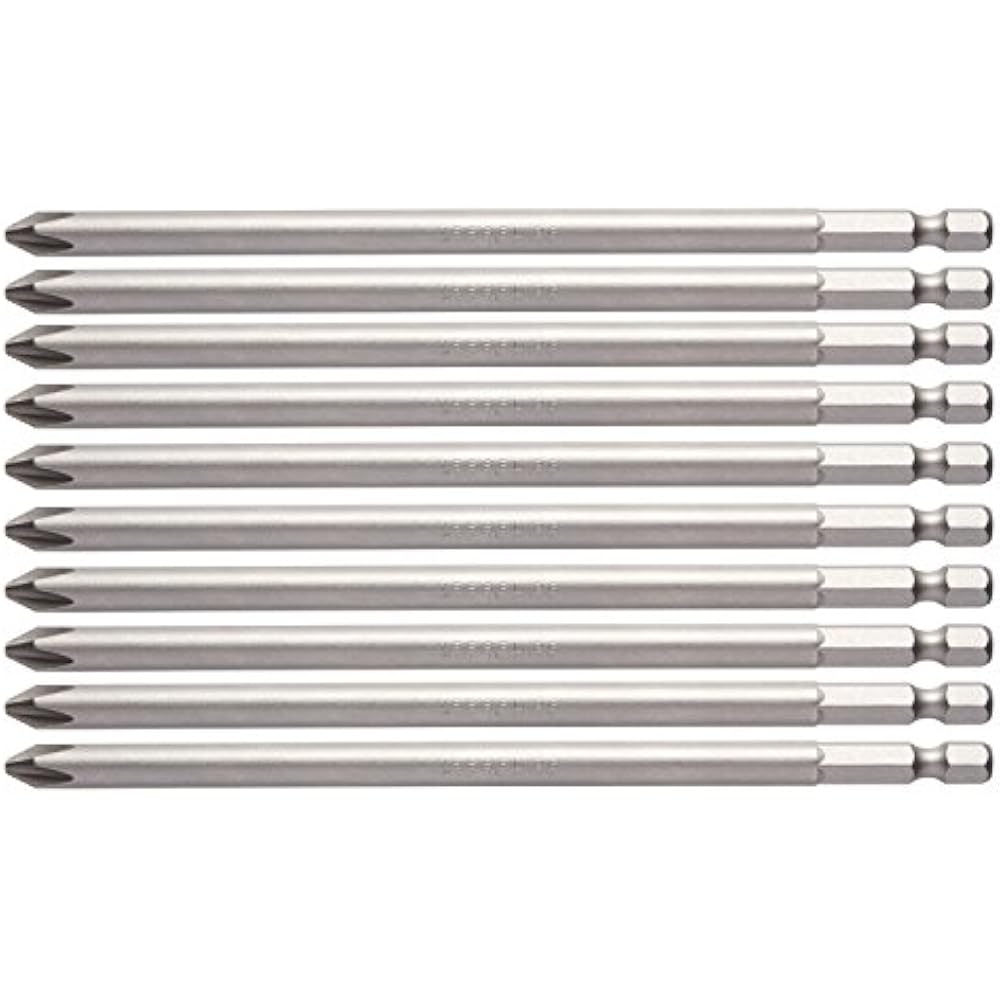 [Amazon.co.jp Exclusive] VESSEL (VESSEL) Screwdriver Bits for Air and Electric Screwdrivers +2 x ...
