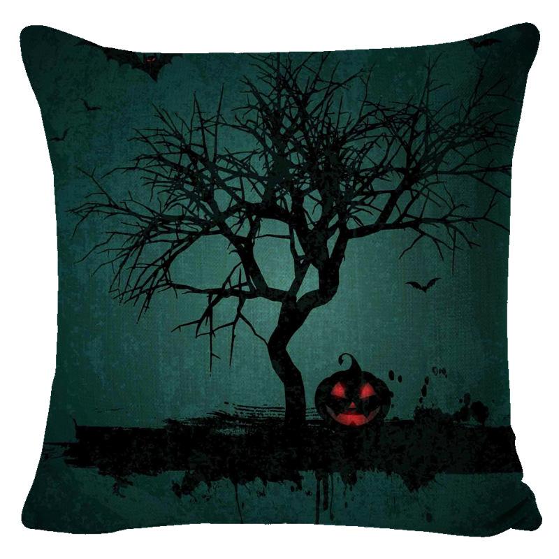 New Halloween Pillow Case Halloween Pillow Core Bed Home Decoration Bedside Cushion