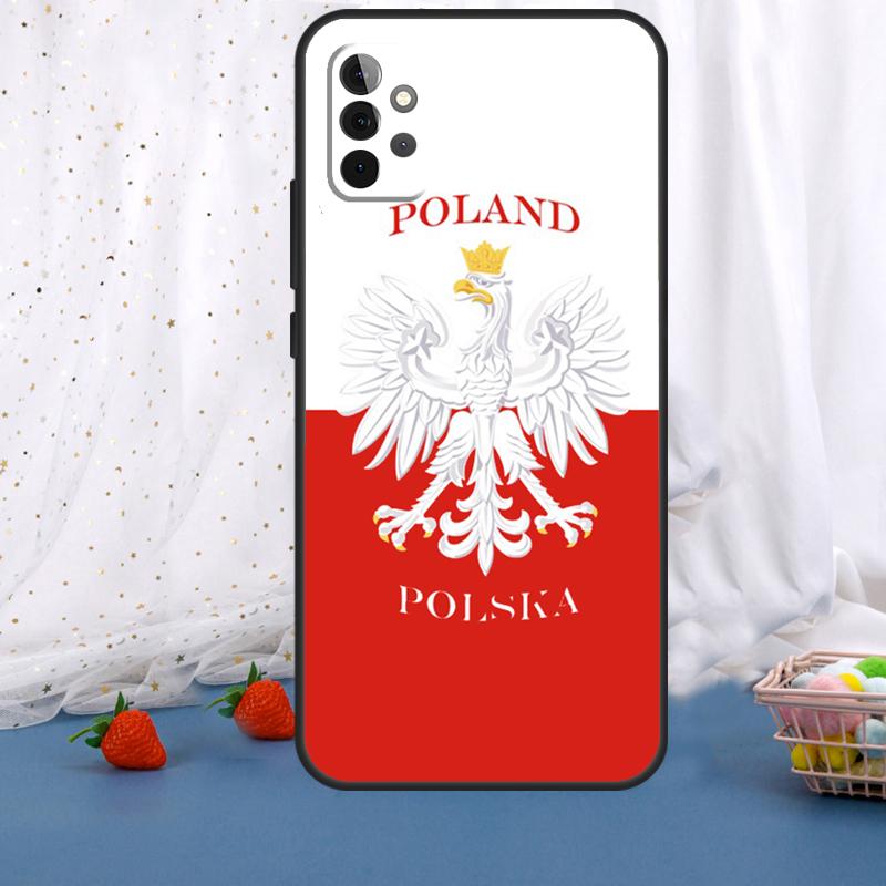 

Польша Польский флаг Для Samsung Galaxy A36 A26 A16 A05 A06 A54 A34 A14 A22 A32 A52 A55 A35 A15 A53 A13 A56 Чехол Samsung A54 5G