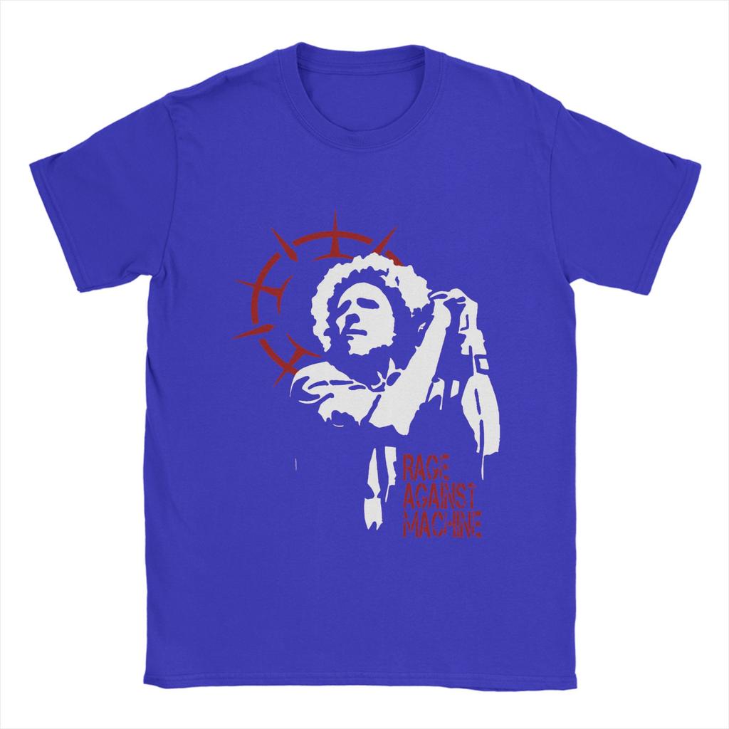 Vtipné tričko Rage Against The Machine pro muže, kulatý límec, 100% bavlna, krátký rukáv, tričko s potiskem, plus size oblečení