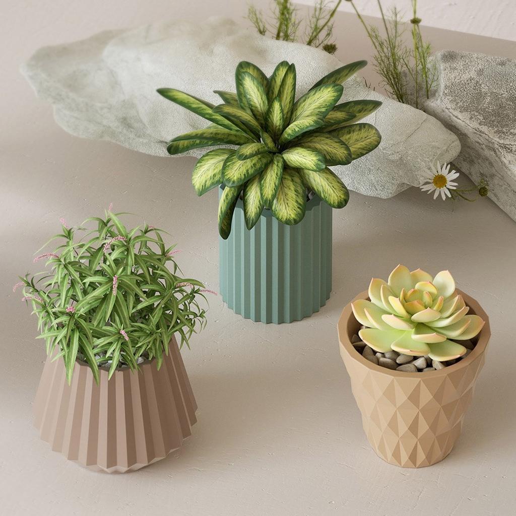 Creative Silicone Vase Planter Mold Practical Planter and Flower Holders Crafting Resin Mold for Garden Enthusiasts
