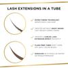 Řasenka s tubičkami – Řasy jako z tuby, Snadno odstranitelné oční líčení, 24h voděodolná s dlouhou výdrží, Veganská a netestovaná na zvířatech
