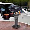 Simple Install ABS Plastic Boat Seat Base With Quick Disconnect Function For Pontoon And Fishing Boats