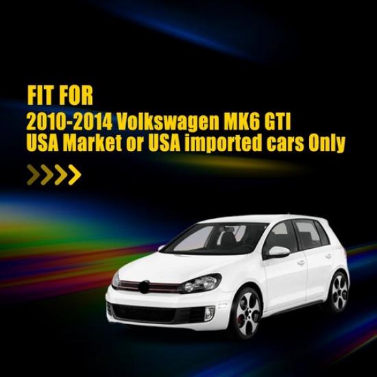 For 2010-14 Volkswagen MK6 GTI LED Front White Bumper Side Marker Lights LH&RH A