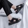 2025 summer Roman sandals men's summer beach shoes men's casual outer wear men's thick-soled outer wear 4881-R