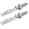 2Pcs Stainless Steel Setscrew Anchor Screw Expansion Bolt Piton Outdoor Climbing Equipment