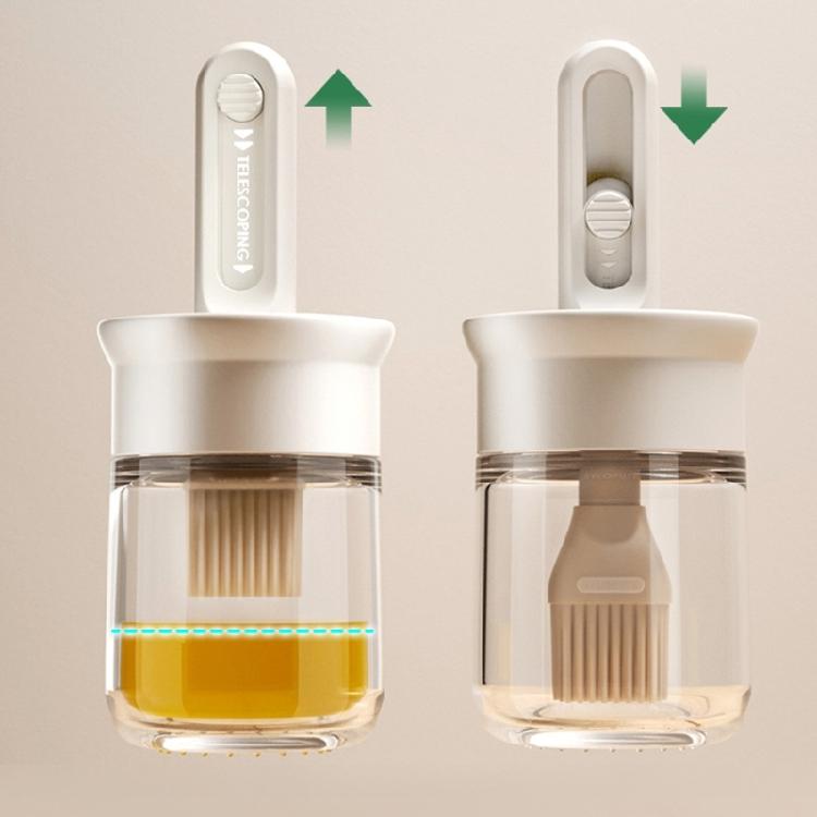 Practical Silicone Basting Tool Soft Bristles Silicone Oil Brush for Cooking Enthusiasts and Home Cooks