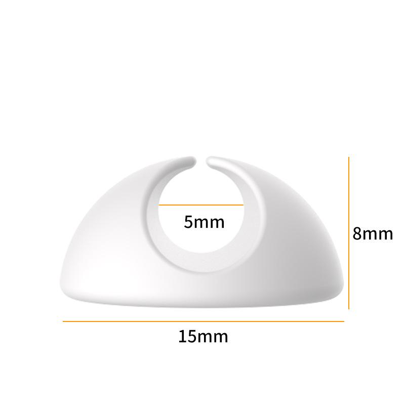Silicone Cable Organizer Clip for Single Hole Desktop – Small Size Wire Management