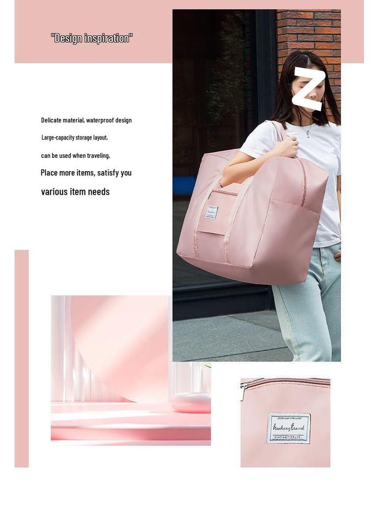 Torba podróżna i ciążowa o dużej pojemności, składana, na krótkie wyjazdy