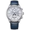 Ecology Drive Collection 100m Water Resistant Light Powered Quartz Movement Leather Strap BY1030-09A
