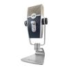 AKG Lyra C44 USB Condenser Microphone + Blucoil Pop Filter, Windscreen & 3-FT USB 2.0 Type-A Extension Cable (Silver/Black)