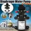 Wasserpumpe, schwarz, langlebig, DC 12 V, 130 PSI, landwirtschaftliche elektrische Mikro-Hochdruck-Membran-Wassersprüher, Autowaschanlage, 12 V