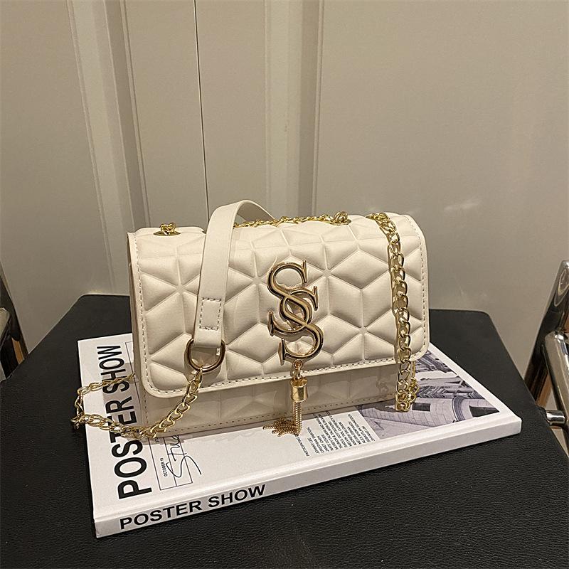 Chain Small Square Bag - Simple and Versatile Single-shoulder Crossbody Bag