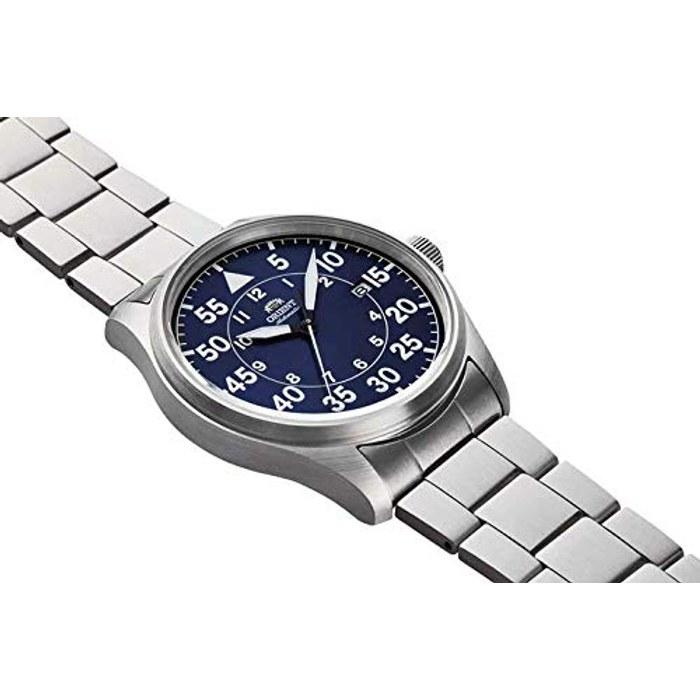 Orient Men's 'RA-AC0H' Pilot Style Japanese Automatic/Manual Sport Watch Blue