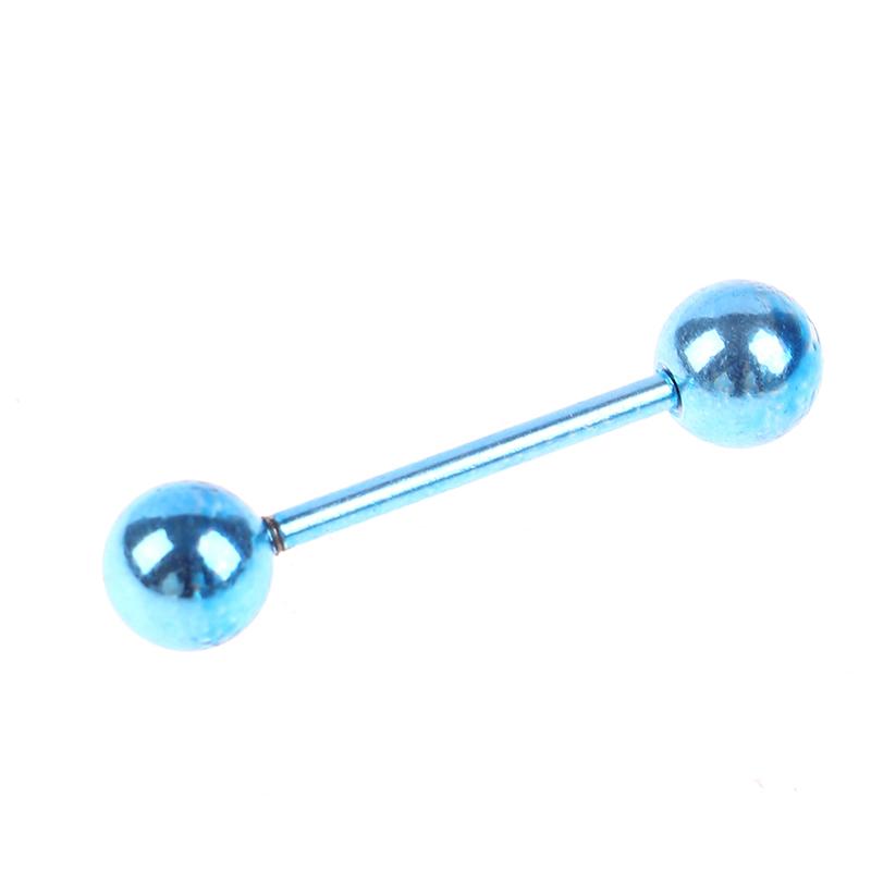 7 Pcs/Set The Plating Color Steel Stainless Steel Rod Tongue Nailed Double Ball
