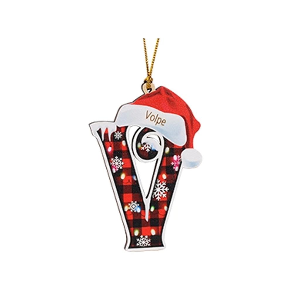 2D Vánoční Dekorační Přívěsek Vánoční Stromek Štítek Tématická Párty Řemesla Ozdoba