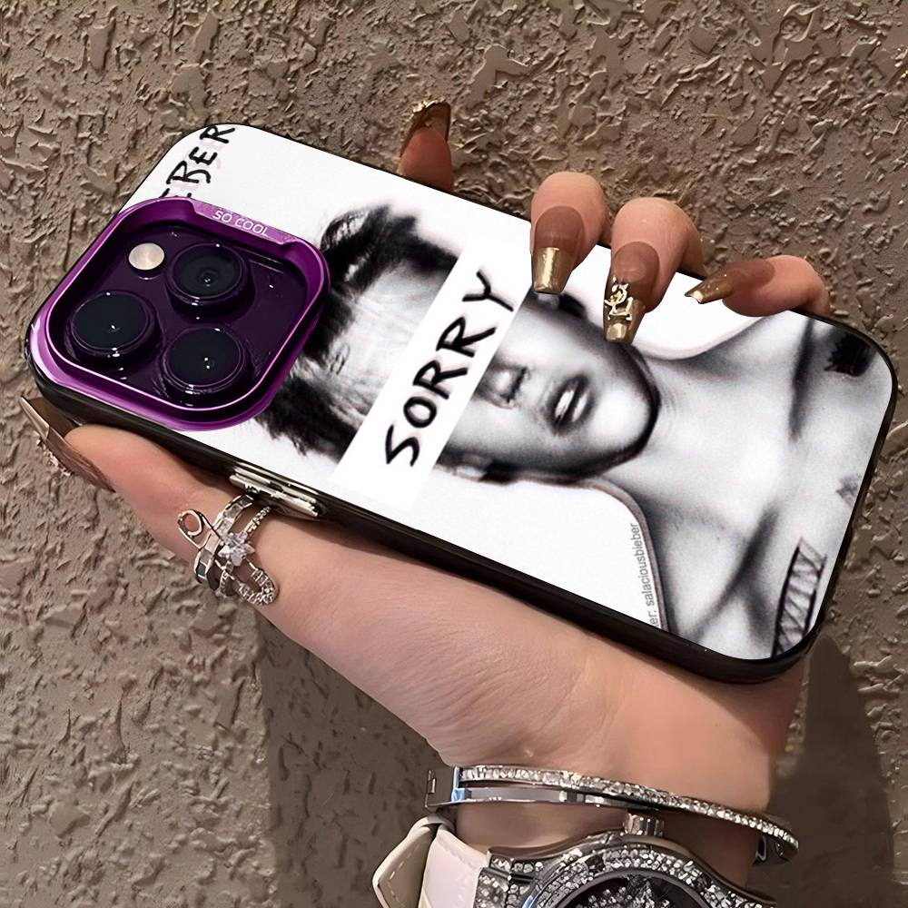 Sänger Justin B-Bieber Handyhüllen Für IPhone 17 16 15 14 13 12 11 Plus Pro Max Bunte Hülle