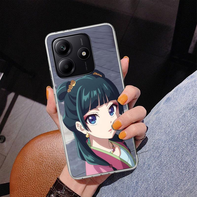 A-Apothecary D-Diaries Maomao Phone Case For Xiaomi Redmi Note 15 14 13 12S 12 11 Pro Plus 14S 11S 11E 10 10S 11T 5G Personalize