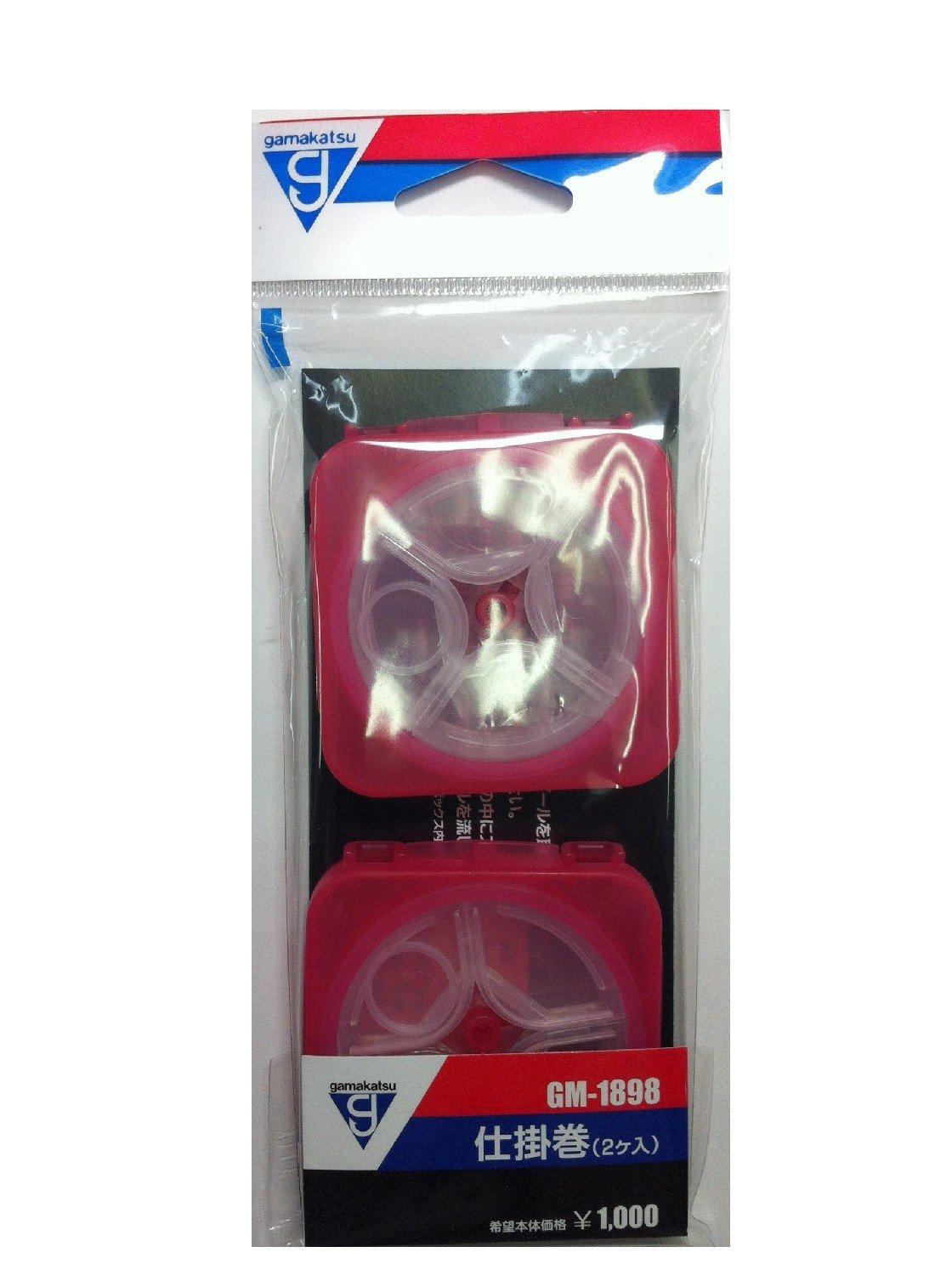 Gamakatsu Fishing Tackle 55 x Rolls, 55mm, 2-Piece Set, Red, GM-1898