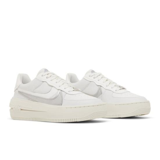 

Nike Wmns Air Force 1 PLT.AF.ORM White Metallic Silver Women s DJ9946-101 EU 38.5 серый/белый
