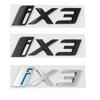 ABS iX3 Logo Car Emblem Decal Rear Trunk Badge Sticker