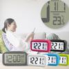 Digital Display Alarm Clock With Snooze Night Light Thermometer- Home Battery Operated