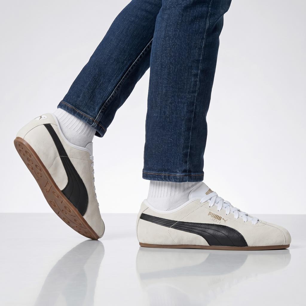 PUMA Tackle - Herren Sneakers Retro Schuhe Beige 404456-05 ORIGINAL