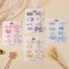 8Pcs/Set New Cute Fresh Minni Bowknot Hair Clips For Woman Girls Sweet Flower Star Hairgripes Barrette Hair Accessories Gifts