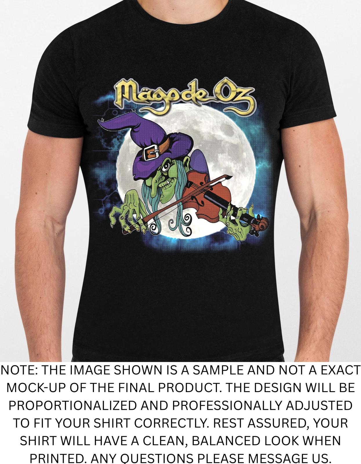 Мужские и женские футболки Mago De Oz Графические XS