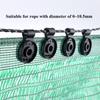 50Pcs Multifunctional Tent Grippers Stable Tarp Clips High Strength Awning Clamps for Fishing and Outdoor Event