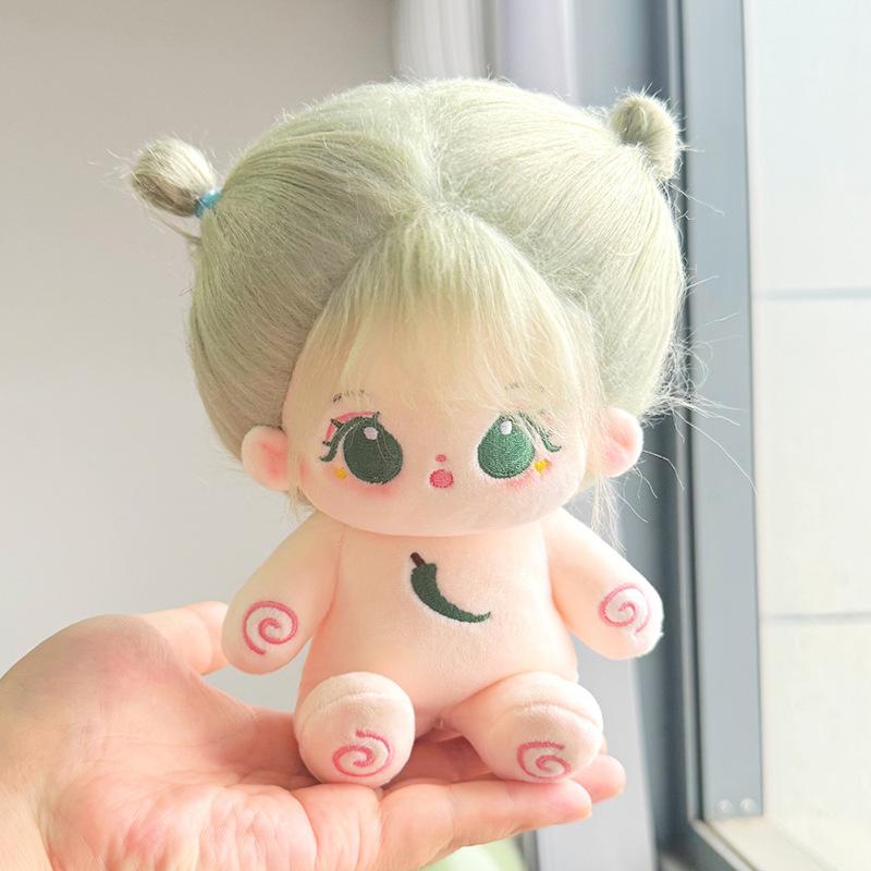 Kawaii IDol Doll 20cm Anime Plush Star Dolls Stuffed Customization Figure Toys Cotton Baby Plushies Toys Kids Collection Gifts