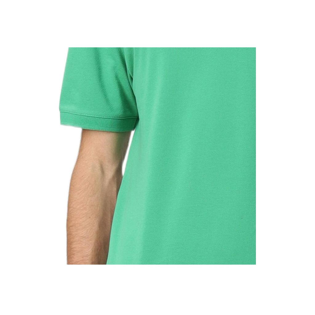 Emporio Armani Solid Color Crew Neck Pullover Casual Short Sleeve Polo Shirt Men Tops Green 6L1FA51JTKZ0560