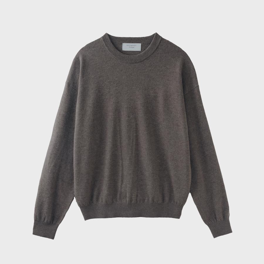 Rigaz Merino Wool Essential Knit - Brown Brown/2 Size