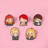 Cute Personality Creative Magic Academy Hermione Metal Badge Magic Novel Film and Television Characters Alloy Brooch