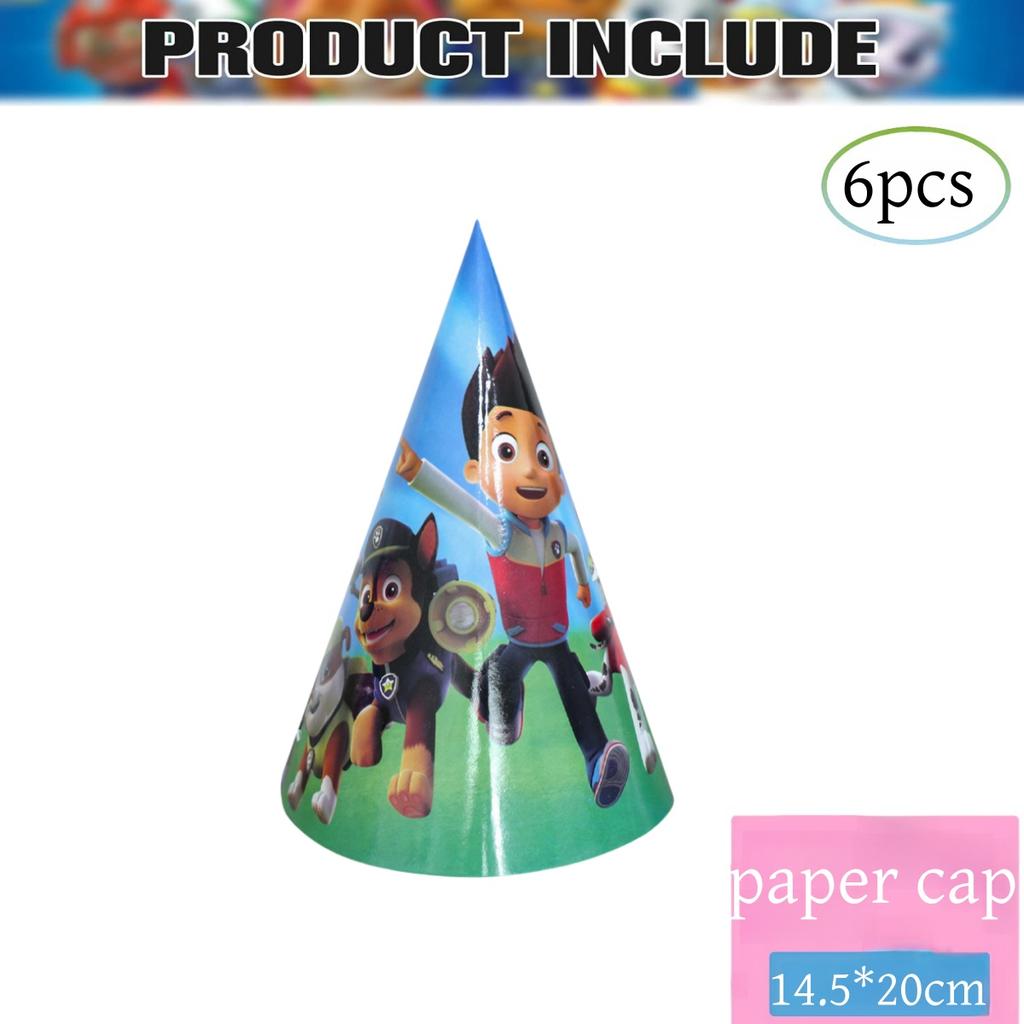 New PAW Patrol Birthday Party Decorations Dog Skye Balloons Plate Tablecloth Gift Bag Baby Shower Kids Party Supplies Toys gifts