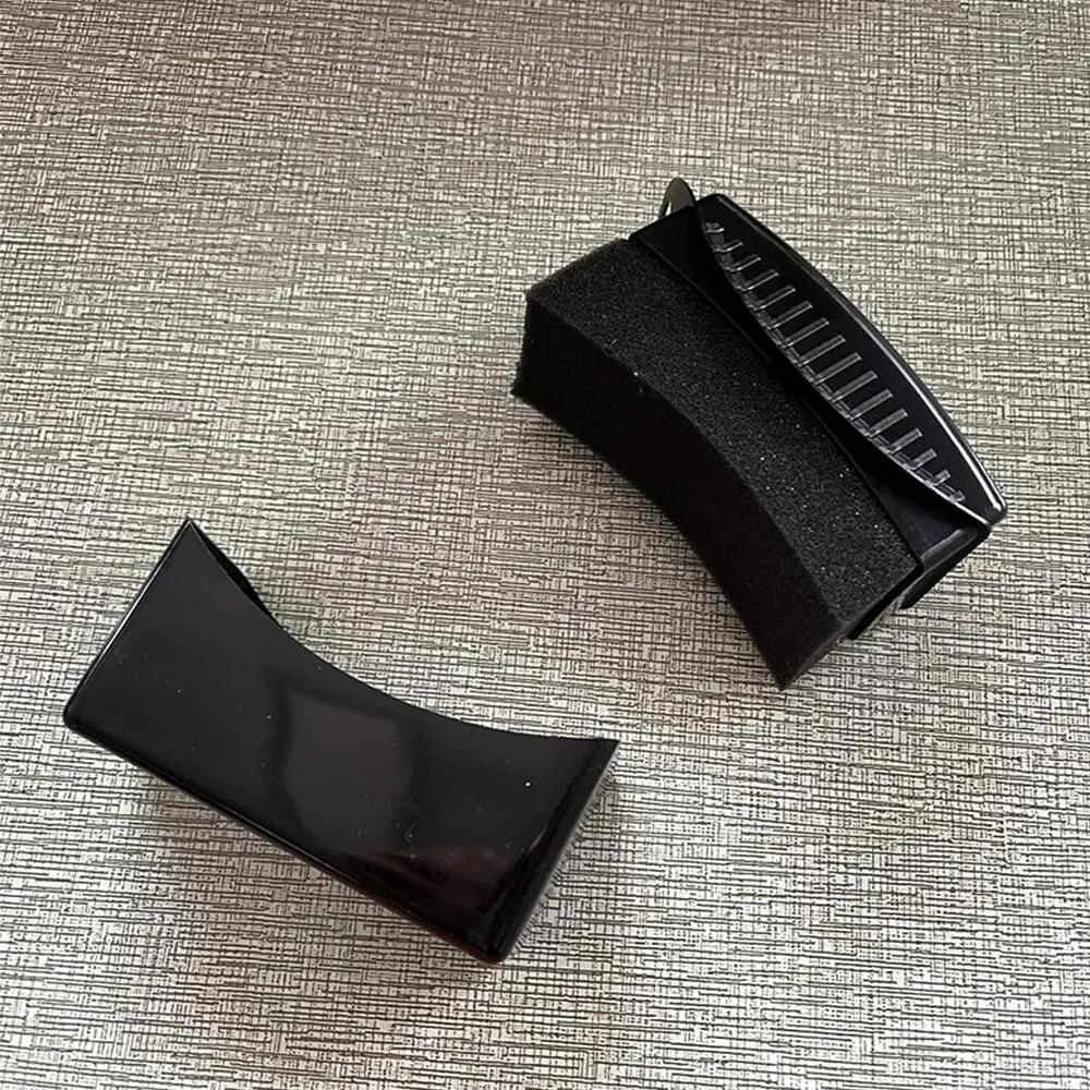 Car Tires Waxing Polishing Cleaning Sponge, Washing Tire, Wheel Rim Trim, Contour Detailing, Dressing, Shine Pad, Sponge, 2 Pcs