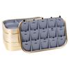 Elegant Jewelry Tray Organizers for Drawer Stackable Storage Case Home Accessory for Stylish Personalize Adornments
