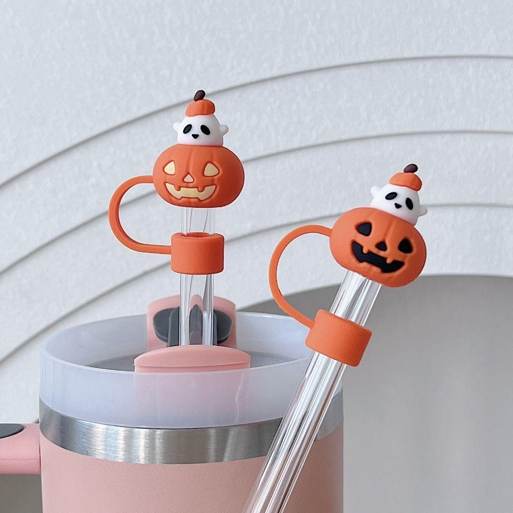 Cup Accessories Drinking Dust Cap Reusable Straw Tips Cover New Silicone Straw Plug  Cup