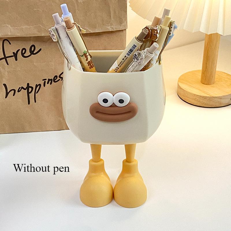 Student Fun Storage Box Female Desktop DIY Ornament Gift Makeup Storage Container Home Ornament Creative Cute Pen Holder