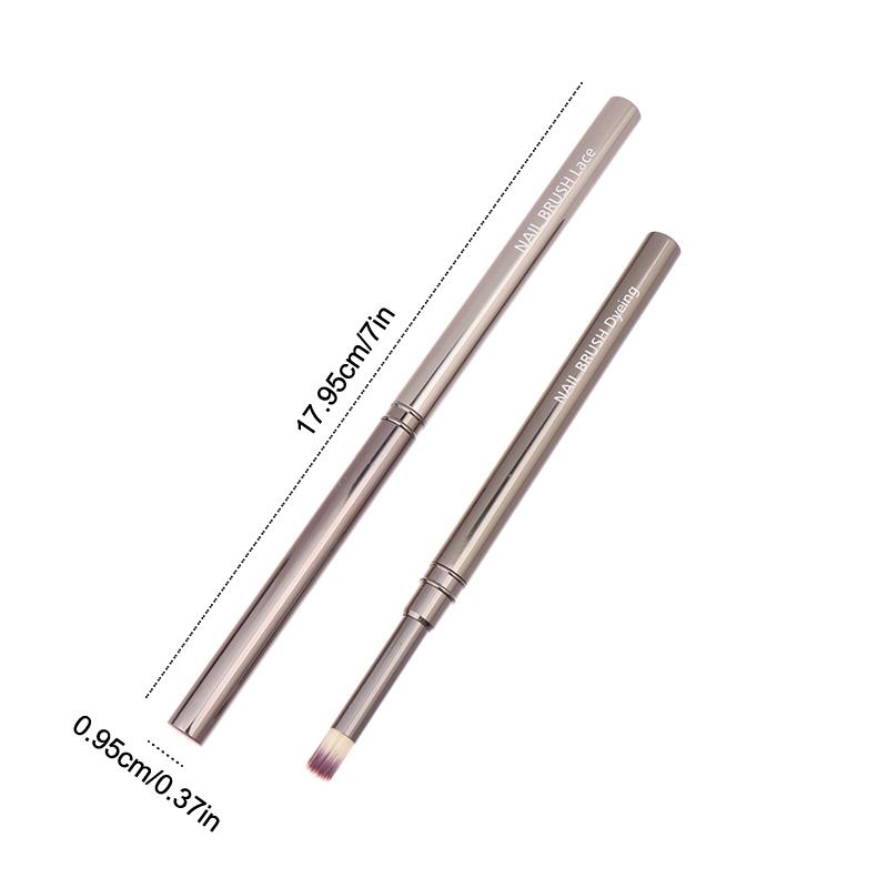 Nail Art Brushes Set Professional Gel Polish Thin Liner Flower Painting Drawing Manicure DIY Tool Accessory