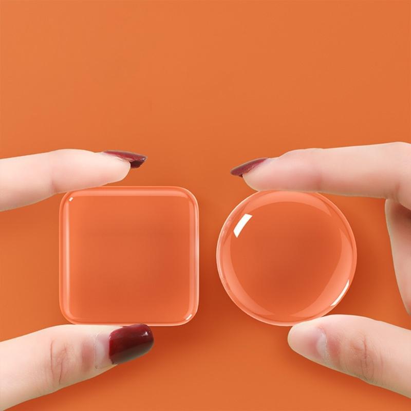 Thickened Door Stoppers Bumper Strong Wall Protectors No Residues Adhesive Reusable Silicone Pad for Furniture Door