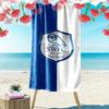 Gepersonaliseerde Naam Sheffield Wednesday Voetbalclub Print Strandlaken, Groot Zacht Sneldrogend Handdoek voor Strand Kamperen Zwemmen -HE121