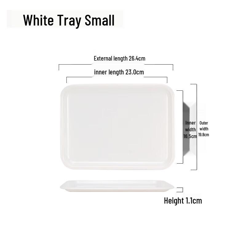 Melamine Rectangular Serving Tray
