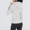 Luqilulu Women's Winter Plus Velvet Warm Hooded Slim Fit Outdoor Sports Jacket